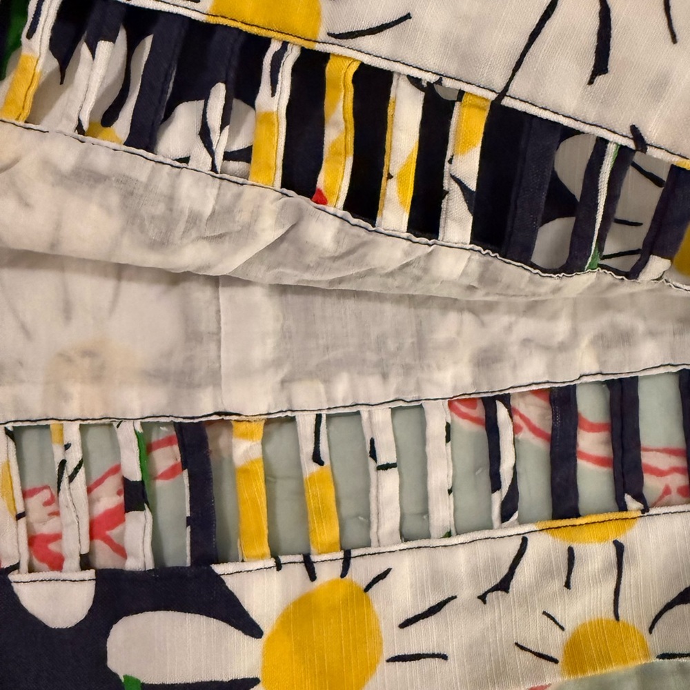 Lilly Pulitzer Originals White Label Dailey Daisies & Ladybug Skirt 8 EUC - Picture 8 of 13